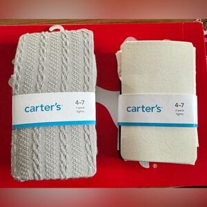 Carter’s kids tights - Lot of 3